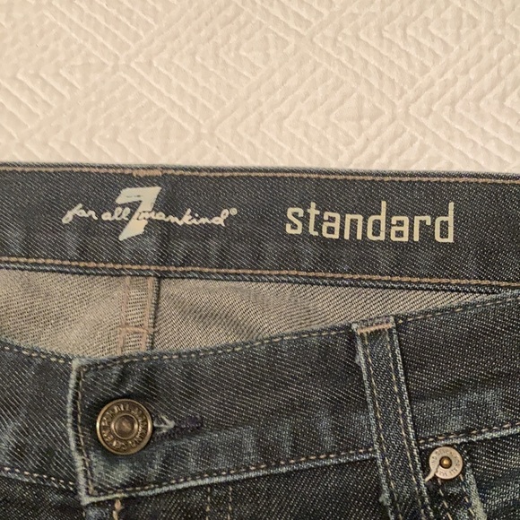 Men’s jeans 7 for all mankind standard fit 36x32 - Picture 7 of 9